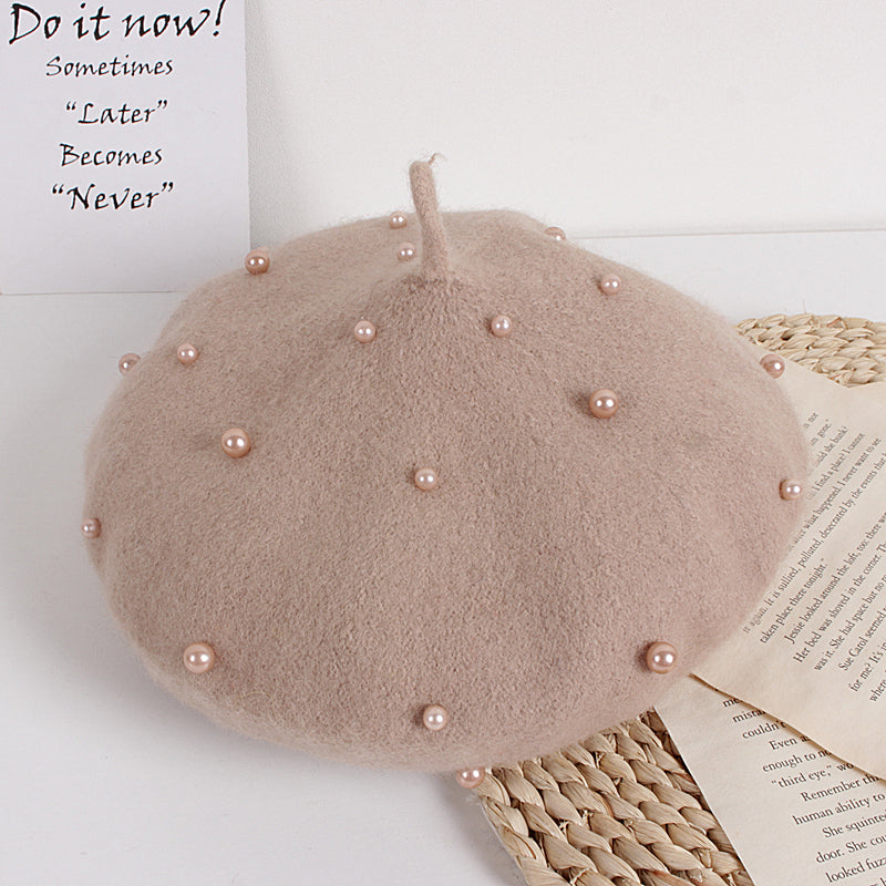 Beaded Princess Beret For Babies Or Children